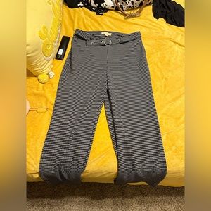 Comfy black and white pants